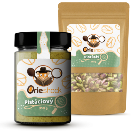 Orieshock Pistáciový 350 g + Orieshock Pistácie 250 g