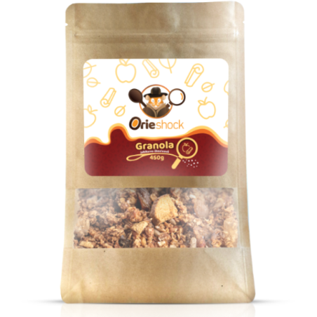 ORIESHOCK GRANOLA JABLKO & ŠKORICA 450 g