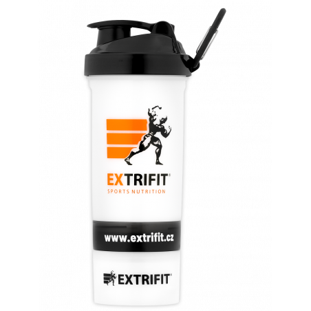 EXTRIFIT ŠEJKER SO ZÁSOBNÍKMI 600ml