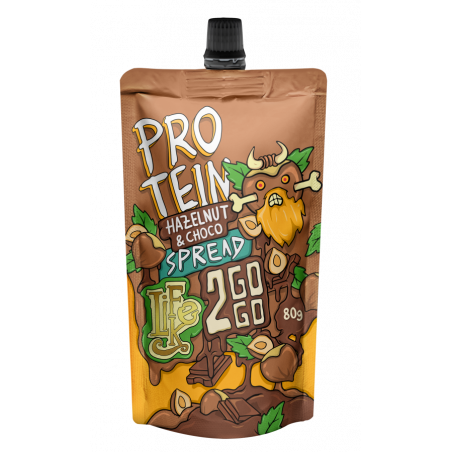 PROTEIN HAZELNUT CHOCO 2GOGO 80 g