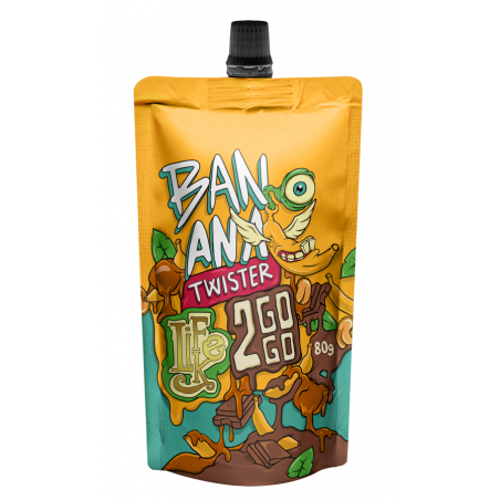 BANANA TWISTER 2GOGO 80 g