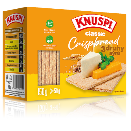 KNUSPI CHRUMKAVÝ CHLIEB 3x50 g